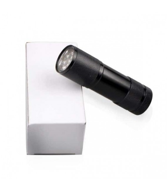 Mini Lampe torche LED UV 365 nm Blacklight 395nm lumière violette cris de  la lampe UV Zoomable lampes de poche par pile AA ou 14500 - Chine Lampe de  poche UV, Zoomable