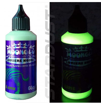 Peinture fluorescente invisible Blacklight 60ml