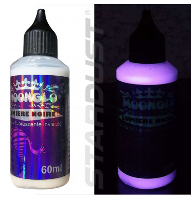 Peinture fluorescente invisible Blacklight 60ml